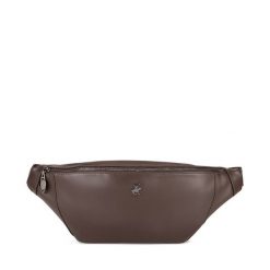 Saszetka nerka Beverly Hills Polo Club. Brązowe saszetki i nerki Beverly Hills Polo Club, bez wzorów. Za 149.99 zł.