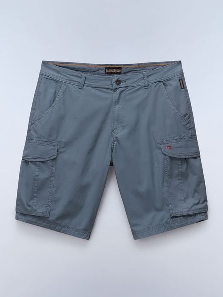 NAPAPIJRY Bojówki "Noto 2.0" w kolorze szarym rozmiar: W36. Niebieskie joggery i bojówki NAPAPIJRY, bez wzorów, z bawełny. Za 163.26 zł.