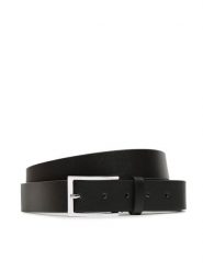 Guess Pasek Męski BM7775 P3435 Czarny. Czarne paski Guess, z aplikacjami, ze skóry. Za 139.99 zł.