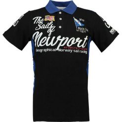 Koszulka polo w kolorze czarnym. Koszulki polo marki Geographical Norway Men. W wyprzedaży za 90.95 zł.