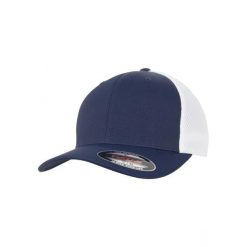 Czapka Flexfit ultrafibre & airmeh 2-tone. Białe czapki z daszkiem FLEXFIT, bez wzorów. Za 85.25 zł.