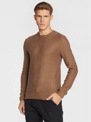 Solid Sweter 21104152 Brązowy Regular Fit. Brązowe swetry rozpinane Solid, m, bez wzorów, z syntetyku, bez kołnierzyka, bez ramiączek. Za 129.99 zł.