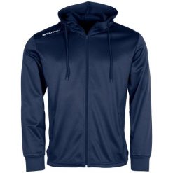 Bluza dresowa z kapturem zapinana na zamek Stanno Field. Niebieskie bluzy z kapturem STANNO, xl, bez wzorów, z dresówki, z kapturem. Za 171.50 zł.