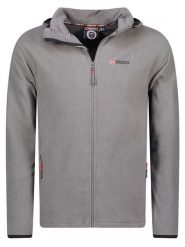 Geographical Norway Kurtka polarowa "Unicia" w kolorze szarym rozmiar: L. Szare kurtki Geographical Norway, l, bez wzorów, z materiału, bez kaptura. Za 131.43 zł.