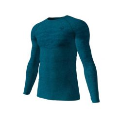 Koszulka termoaktywna męska Halti Free Recy Seamless. Niebieskie bielizna termoaktywna Halti, na zimę, m, bez wzorów, bez ramiączek, snowboardowy. Za 199.99 zł.