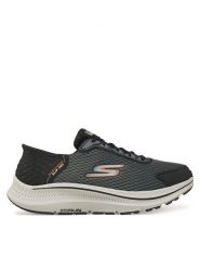 Skechers Buty na siłownię GO RUN Consistent 220863/BKCC Szary. Szare buty do biegania Skechers, bez wzorów, z materiału, bez zapięcia, na fitness i siłownię. Za 249.99 zł.