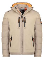 ANAPURNA Kurtka zimowa "Beachana" w kolorze beżowym rozmiar: 3XL. Brązowe kurtki ANAPURNA, na zimę, xl, z aplikacjami, bez kaptura. Za 260.99 zł.