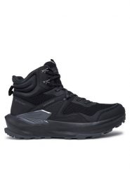 ALPINE PRO Trekkingi Kret MBTD456990PL Czarny. Czarne botki sznurowane Alpine Pro, bez wzorów, z materiału, bez obcasa, bez zapięcia. Za 269.99 zł.