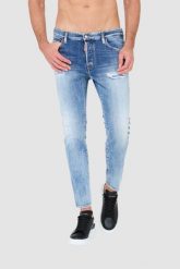 DSQUARED2 Niebieskie jeansy Skater. Niebieskie jeansy Dsquared2, m. W wyprzedaży za 1,599.99 zł.