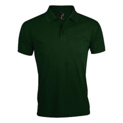 Męska Koszulka Polo Prime. Zielone koszulki polo SOL'S, m, bez wzorów, bez kołnierzyka, bez ramiączek. Za 114.99 zł.