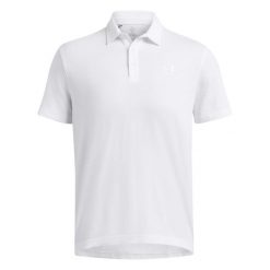 Polo Under Armour Icon. Białe koszulki polo Under Armour, m, bez wzorów, bez kołnierzyka, bez ramiączek. Za 240.50 zł.