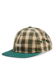 Vans Czapka z daszkiem Salton II VN000YXKBDX1 Zielony. Zielone czapki z daszkiem Vans, bez wzorów, z materiału. Za 89.99 zł.