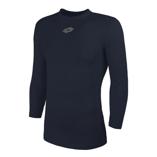 Podkoszulek termiczny do piłki nożnej z długim rękawem LOTTO DELTA UND LS SML. Niebieskie bielizna termoaktywna Lotto, xs, bez wzorów, bez ramiączek, do piłki nożnej. W wyprzedaży za 46.00 zł.