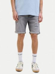 Jack&Jones Szorty jeansowe Rick 12269503 Szary Regular Fit. Szare szorty Jack&Jones, m, bez wzorów, z bawełny. Za 129.99 zł.