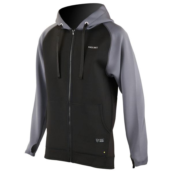 Bluza neoprenowa do sportów wodnych Prolimit SUP z zamkiem. Czarne bluzy z kapturem PRO LIMIT, m, bez wzorów, z neoprenu, z kapturem. Za 799.00 zł.