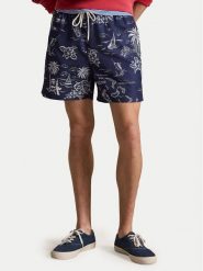 Polo Ralph Lauren Szorty kąpielowe 710B13658001 Granatowy Classic Fit. Niebieskie kąpielówki Polo Ralph Lauren, m, bez wzorów, z syntetyku. Za 519.99 zł.