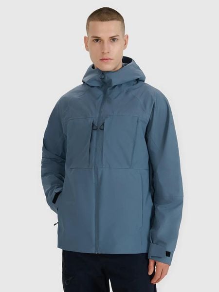 KURTKA TECHNICZNA MĘSKA 4F TREKKINGOWA Z KAPTUREM TTJAM711 L. Kurtki 4F, l, bez wzorów, z dresówki, z kapturem. Za 229.99 zł.