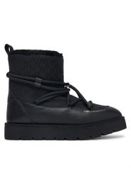 KARL LAGERFELD Śniegowce Thermo KL28546J Czarny. Czarne śniegowce KARL LAGERFELD, ze skóry, bez zapięcia. Za 1,099.00 zł.
