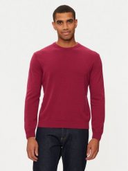 United Colors Of Benetton Sweter 1002U1G34 Fioletowy Regular Fit. Czerwone swetry rozpinane United Colors Of Benetton, m, bez wzorów, z wełny, bez kołnierzyka, bez ramiączek. Za 159.99 zł.