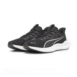 Buty do biegania męskie Puma Reflect Lite. Czarne buty do biegania Puma, bez wzorów, z materiału, bez zapięcia, do biegania. Za 233.98 zł.