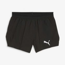 Spodenki męskie PUMA Run Ultraweave Velocity 3" Split. Czarne krótkie spodenki sportowe Puma, m, bez wzorów, z materiału. Za 189.99 zł.
