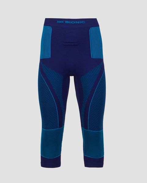 Spodnie termoaktywne męskie 3/4 X-Bionic ENERGY ACCUMULATOR 4.0. Niebieskie bielizna termoaktywna X BIONIC, l, bez wzorów, bez ramiączek, na fitness i siłownię. Za 679.99 zł.