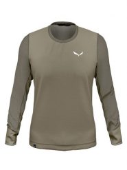 Salewa Koszulka funkcyjna "Lavaredo" w kolorze khaki rozmiar: S. Brązowe t-shirty sportowe Salewa, bez wzorów, z bawełny, bez ramiączek, outdoorowe. Za 120.79 zł.