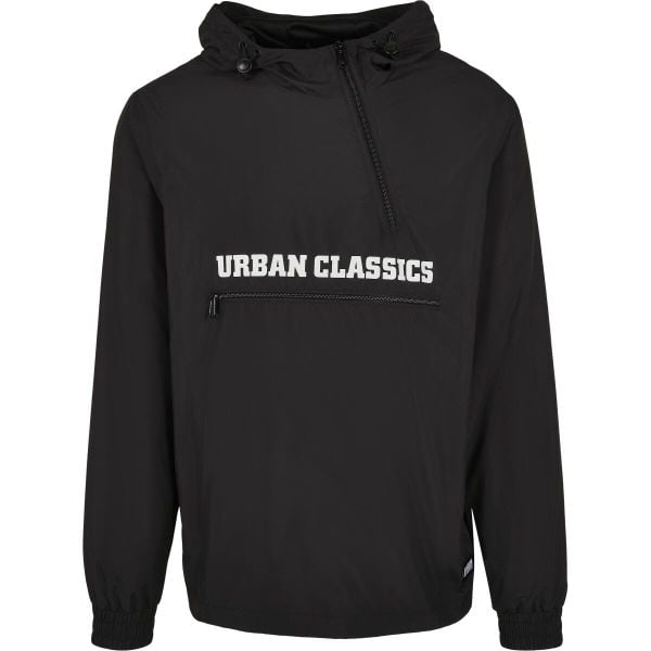 Kurtka Urban Classics commuter pull over. Czarne kurtki Urban Classics, m, bez wzorów, bez kaptura. Za 244.50 zł.