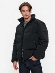Calvin Klein Kurtka puchowa Crinkle K10K111882 Czarny Regular Fit. Czarne kurtki CALVIN KLEIN, l, bez wzorów, z puchu, bez kaptura. Za 999.99 zł.