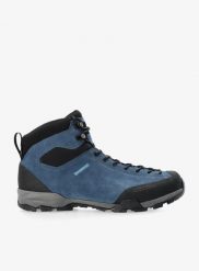Buty turystyczne męskie Scarpa Mojito Hike GTX. Niebieskie buty turystyczne Scarpa, bez wzorów, z gore-texu, bez zapięcia, trekkingowe, gore-tex. Za 789.79 zł.