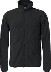 Clique Basic Micro Fleece Kurtka męska — 100% poliester antipilling. Czarne kurtki CLIQUE, l, bez wzorów, z poliesteru, bez kaptura. Za 162.87 zł.