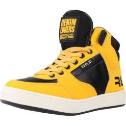 Buty REPLAY COBRA 1 Żółty. Żółte buty turystyczne Replay, bez wzorów, z syntetyku, bez zapięcia, trekkingowe. Za 181.99 zł.