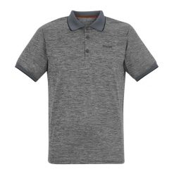 Koszulka Polo Męska Jersey Remex II. Szare koszulki polo Regatta, m, bez wzorów, z jersey, bez kołnierzyka, bez ramiączek. Za 93.99 zł.