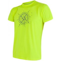 Sensor Koszulka Męska Coolmax Fresh Pt Kompas Yellow M. Bielizna termoaktywna marki Sensor. W wyprzedaży za 79.00 zł.