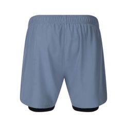 Szorty 2 w 1 Endurance Kros. Czarne buty do biegania Endurance, bez wzorów, bez zapięcia, na fitness i siłownię. Za 152.00 zł.