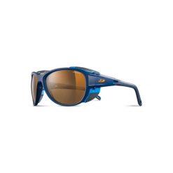 Okulary Julbo Explorer 2.0 - Reactiv Polarized 2-4. Niebieskie okulary przeciwsłoneczne JULBO. Za 678.99 zł.