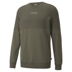 Puma Bluza Modern Basics Crew Tr 58934744. Zielone bluzy Puma, m, bez wzorów, bez kaptura. Za 121.99 zł.