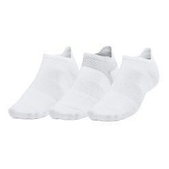 Skarpety do biegania męskie Under Armour Dry Run Lite No Show 3 pary. Czarne skarpety Under Armour, bez wzorów. Za 79.99 zł.