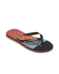 Klapki dla Mężczyzn MOLOKAI STRIPE Czarny. Czarne klapki Quiksilver, z gumy. Za 94.99 zł.