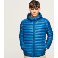 Kurtka z naturalnym puchem - Niebieski. Kurtki marki Reserved. Za 129.99 zł.