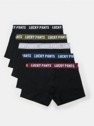 Bawełniane bokserki 5 pack - czarny. Czarne bokserki Sinsay, l, bez wzorów, z bawełny. Za 49.99 zł.