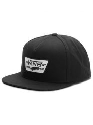 Vans Czapka z daszkiem Full Patch Snap VN000QPU9RJ Czarny. Czarne czapki z daszkiem Vans, bez wzorów, z materiału. Za 79.99 zł.