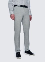 PAKO LORENTE – Męskie gładkie szare spodnie P23SF-WX-003-S-S. Szare spodnie materiałowe Pako Lorente, na co dzień, l, bez wzorów, z elastanu, casualowe. Za 99.99 zł.