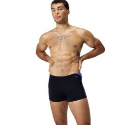 Kąpielówki spodenki kąpielowe męskie Speedo Hyperboom. Czarne kąpielówki Speedo, m, bez wzorów. Za 149.99 zł.