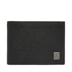 Portfel Calvin Klein. Czarne portfele CALVIN KLEIN, bez wzorów. Za 369.99 zł.