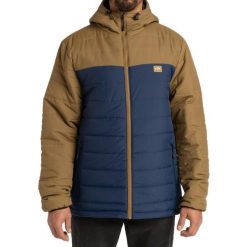 Kurtka turystyczna męska Billabong Surf Check pikowana. Niebieskie kurtki Billabong, m, bez wzorów, bez kaptura. W wyprzedaży za 193.00 zł.