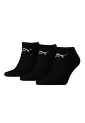 Skarpetki stopki dla dorosłych Puma sneaker. Czarne skarpety Puma, bez wzorów, z bawełny. Za 36.40 zł.