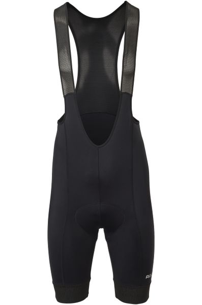 Męskie spodenki rowerowe z szelkami Essential czarne. Czarne spodenki rowerowe AGU, m, bez wzorów, z materiału, rowerowe. Za 369.30 zł.