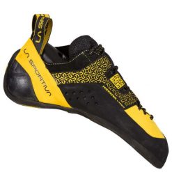 Buty wspinaczkowe La Sportiva Katana Laces. Czarne buty turystyczne La Sportiva, bez wzorów, z gumy, bez zapięcia, trekkingowe. Za 643.49 zł.