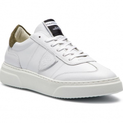 Sneakersy PHILIPPE MODEL - Temple BALU V024 Blanc Militaire. Buty sportowe casual marki Philippe Model. Za 1,229.00 zł.